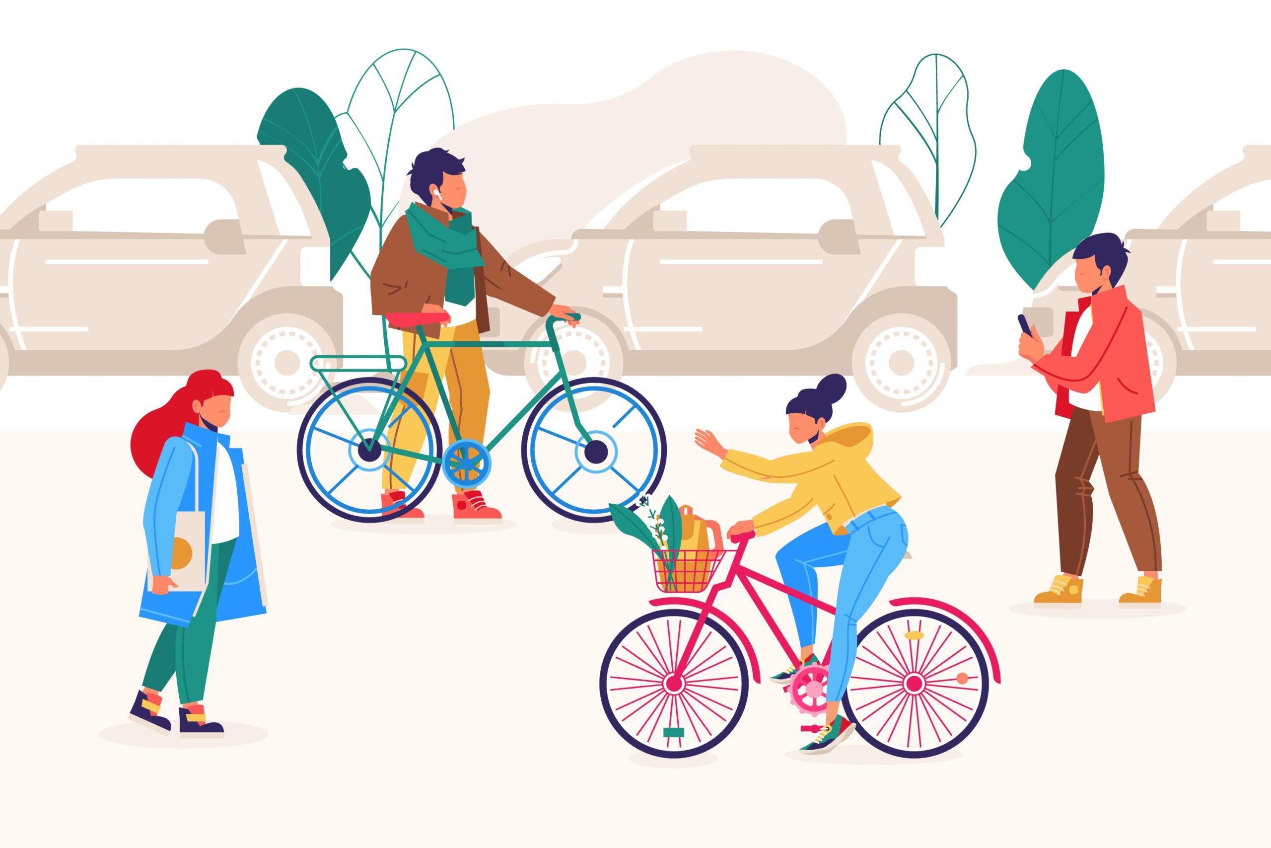 Rouler à vélo, c’est aussi savoir rouler ensemble